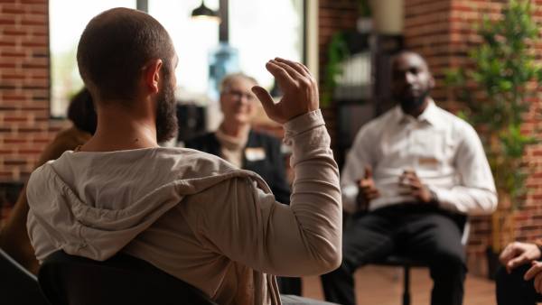 alcoholics anonymous meeting