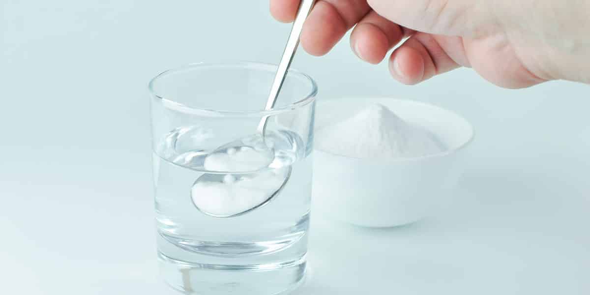 Baking soda and water