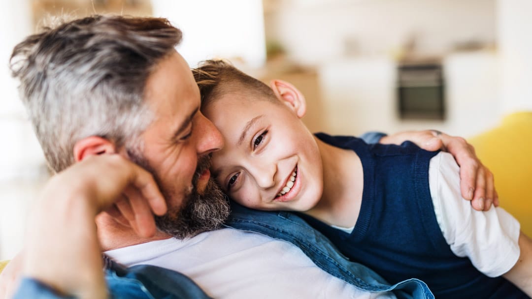 Father with son