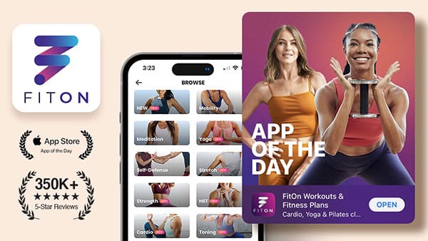 Best exercise app - FitOn