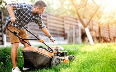 Reduce Stress and Anxiety By Getting Outside, Even If It’s Only To Mow The Lawn