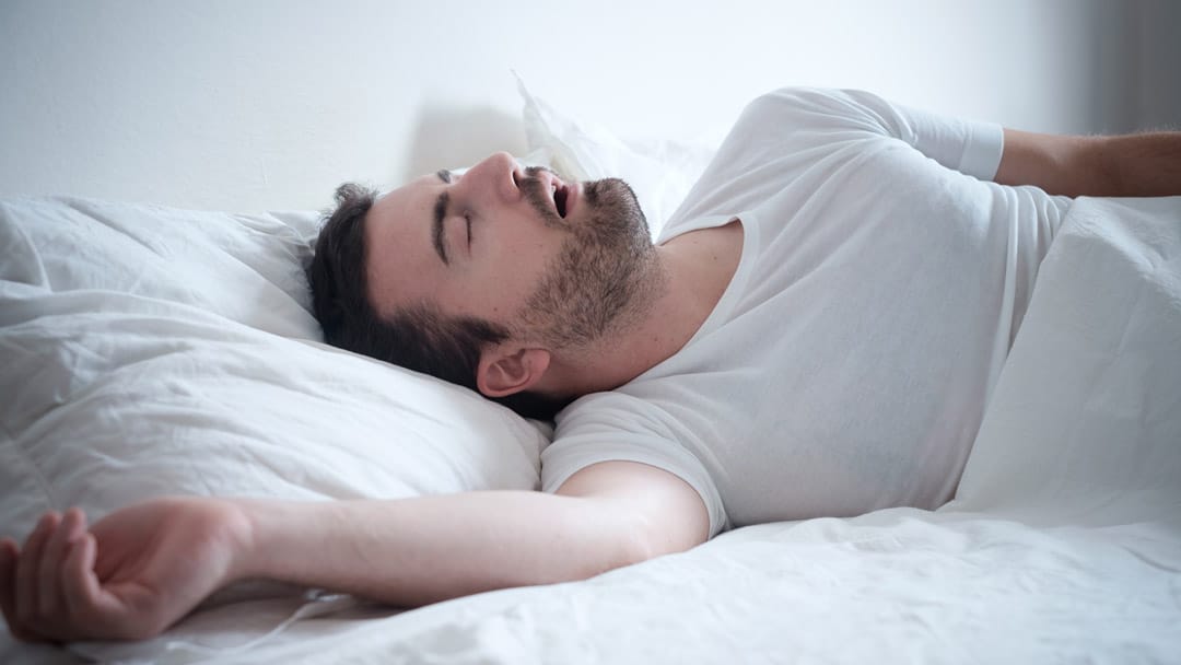 Man sleeping