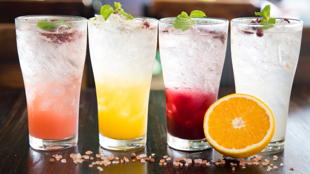 Booze free drinks