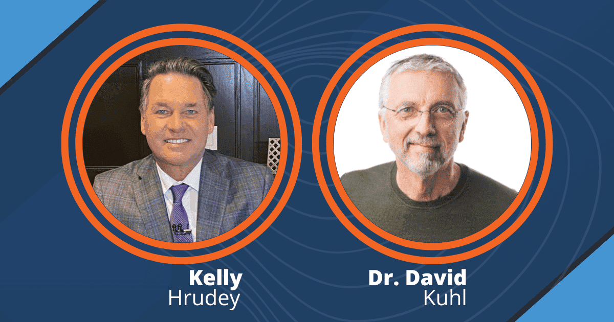Kelly Hrudey and Dr. David Kuhl